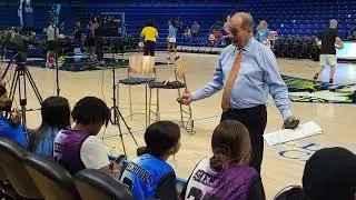 SheHoops Participants Pre-Game Courtside Event @ the Dallas Wings vs Chicago Sky WNBA Game 7/16/2022
