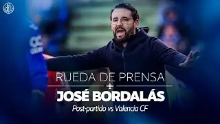 🎙️ Rueda de prensa de Jos&eacute; Bordal&aacute;s | Getafe CF 0-1 Valencia CF