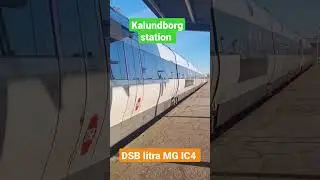 DSB litra MG IC4 | Kalundborg station #short