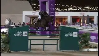 Max K&uuml;hner - Eic Cooley Jump the Q (25/02/2023) - Doha (CSI5* - GP - 1.60m - 2nd round)