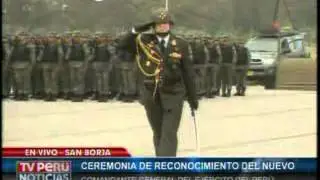 TV 07 CEREMONIA DE RECONOCIMIENTO DEL NUEVO COMANDANTE GENERAL DEL EJÉRCITO DEL PERÚ