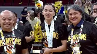 UST&rsquo;s Kent Pastrana wins Finals MVP 🐯🥇 | UAAP Season 88 Women&rsquo;s Basketball