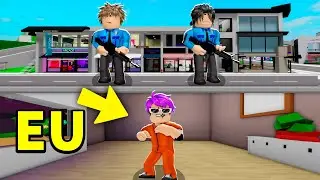 CONSTRUI UM BUNKER pra FUGIR DA POLÍCIA (Brookhaven)
