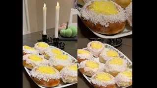 Norwegian Custard Buns | Skoleboller #baking #recipe #viral #dessert #bake #food