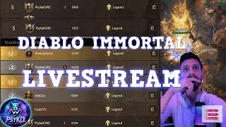 #DIABLOIMMORTAL - Nightmare on Whale St. | R2 DH PVP | S.WAR | i9CD Farm!