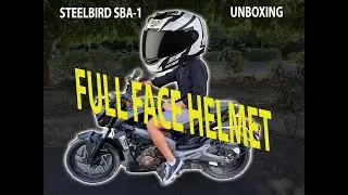 Steelbird SBA-1 full face helmet unboxing