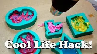 Silicone Molds + Heat Gun = Waste into Profit!