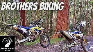 FE501 & FE350 Husqvarna in the bush