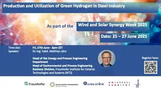 Production and Utilization of Green Hydrogen in Steel Industry