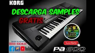 ✔✔✔  KORG PA600  -  KROME  SAMPLES GRATIS🎁🎁🎁
