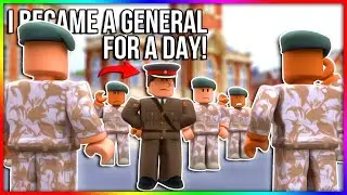 I became a GENERAL for a day In the British Army...