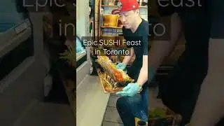 Epic TORONTO SUSHI Feast! 😱 Best Food Toronto