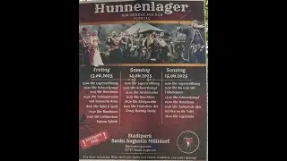 Lager der Hunnen aus dem Siegtal 2025 - Das Lagerleben