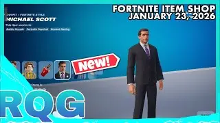 *NEW* THE OFFICE IN FORTNITE!🤩FORTNITE ITEM SHOP (January 23, 2026)