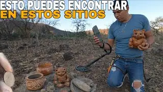 ENCONTRE MONEDAS Y PIEZAS ANTIGUAS EN ESTE LUGAR DE TIERRA COLORADA