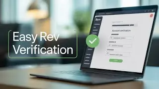 How to verify your Rev transcription account - quick guide