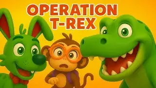 Operation T-Rex | Ziparo & Dinosaur Adventure for Kids