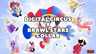 Digital Circus X Brawl Stars Collab & Skins