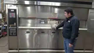 Baxter Revolving Tray Oven, Gas, Model: OV851G-M36, Running.