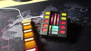 KITT Bluetooth Voice Box with inter 2W speaker. Knight Rider Michael KARR season 3, Countdown lamps.