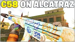 The *NEW* C58 Is INSANE On Alcatraz - Is It Meta? *Best C58 Setup* (Rebirth Island - Warzone)