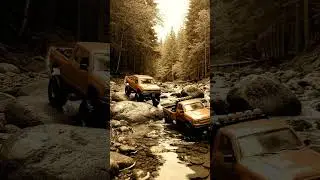 🌲 RC Forest Adventures! 😲 Unbelievable Obstacle Course! #RC #Adventure #Forest