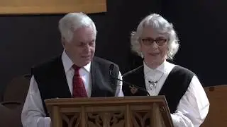 The Convocation - Eva and Jim Manly
