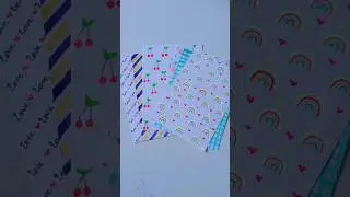 DIY Printed Paper at Home | Plain Paper ko Stylish Design Me Badle | Easy Craft Idea ✂️🎨 #diy #craft