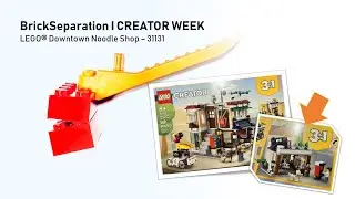 BrickSeparation l LEGO&reg; Downtown Noodle Shop - 31131