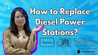 How to replace diesel generator stations with our industrial and commercial battery 261kWh cabinets?