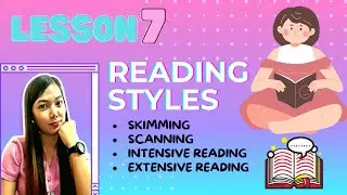 Lesson 7: Reading Styles (Skimming, Scanning, Intensive Reading, Extensive Reading) ENGLISH 7