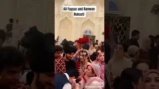 Ali Fayyaz And Rameen Ruksati Video #alibutt #wedding