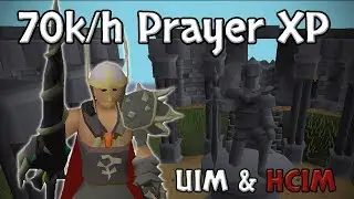 Best Prayer XP Guide for UIM & HCIM (OSRS)
