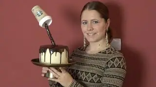 Painovoimaa uhmaava kakku | Gravity defying cake