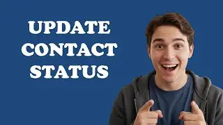 How To Change Marketing Contact Status In HubSpot?