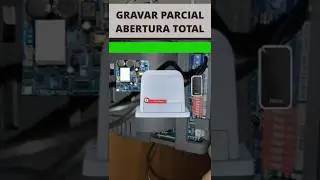 como gravar controle parcial e total, na sprint s com  shorts