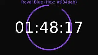 2 Hour Timer | Royal Blue Colour