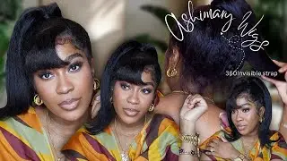 The Perfect Beginner Wig Install | 360 Invisible Strap Yaki Straight Wig | Ashimary Wig