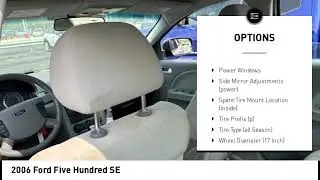 2006 Ford Five Hundred Cedar Falls IA UT23558A