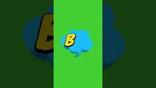 👋 Bye! Animated Chat Sticker on Green Screen Background