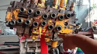 ซ่อมแพคอนโทรล Control Valve kobelco sk200-1 mark3