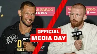 Time for Bo Nickal to Get Choked 👀 | UFC Des Moines Media Day