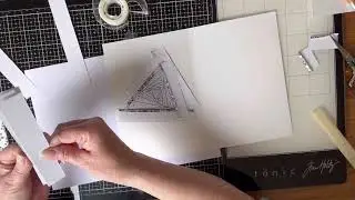 Iris Folding Technique with patterned papers