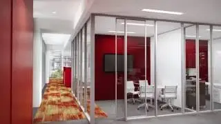 ExxonMobil Campus - Architectural Animation, The Woodlands, Texas
