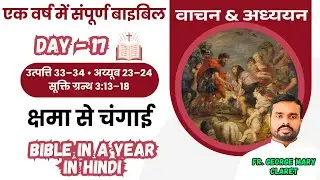 एक वर्ष में संपूर्ण बाइबिल || Day 17 || क्षमा से चंगाई मिलती है | Bible in a Year In Hindi