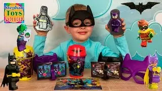 Хэппи Мил Игрушки (Лего Бэтмен Фильм)! Вся коллекция 2017. // Happy Meal Toys Lego Batman 2017