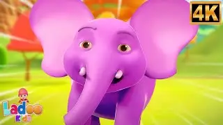Ek Mota Hathi Ghumne Chala, एक मोटा हाथी, Nursery Poems and Cartoon Songs for Kids