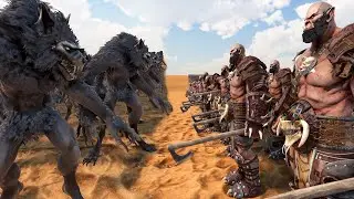 200,000 Werewolf vs 1,800,000 Orcs | Ultimate Epic Battle Simulator 2 | UEBS 2