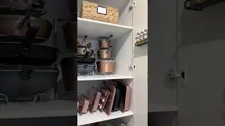 How to organise pots and pans #kitchen #organization #home