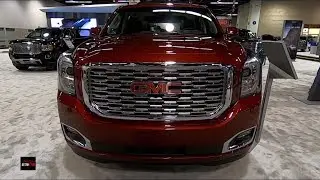 2019 GMC Yukon Denali Exterior and Interior - Walkaround - 2018 OC Auto Show